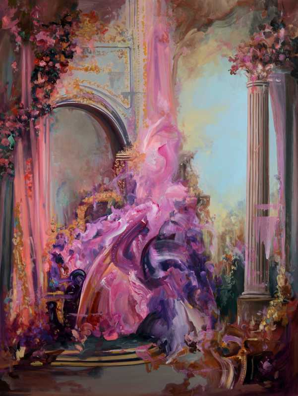 Grand Entrance 99x132cm
